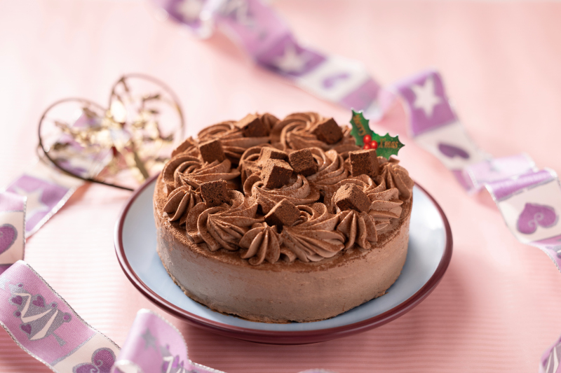 クリスマスチョコレートケーキ